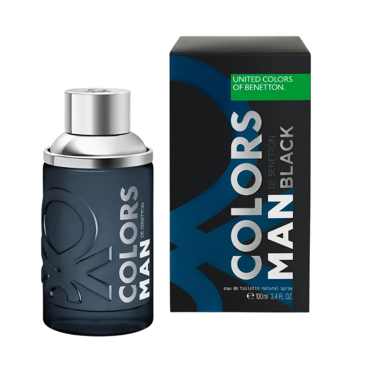 BENETTON COLORS MAN BLACK EDT X 100 ML