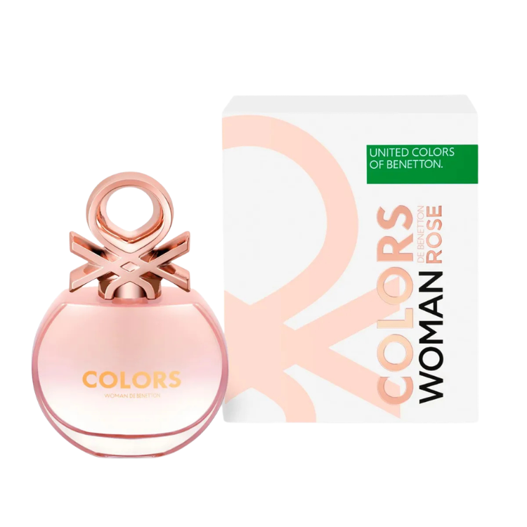 BENETTON COLORS WOMAN ROSE EDT X 80 ML