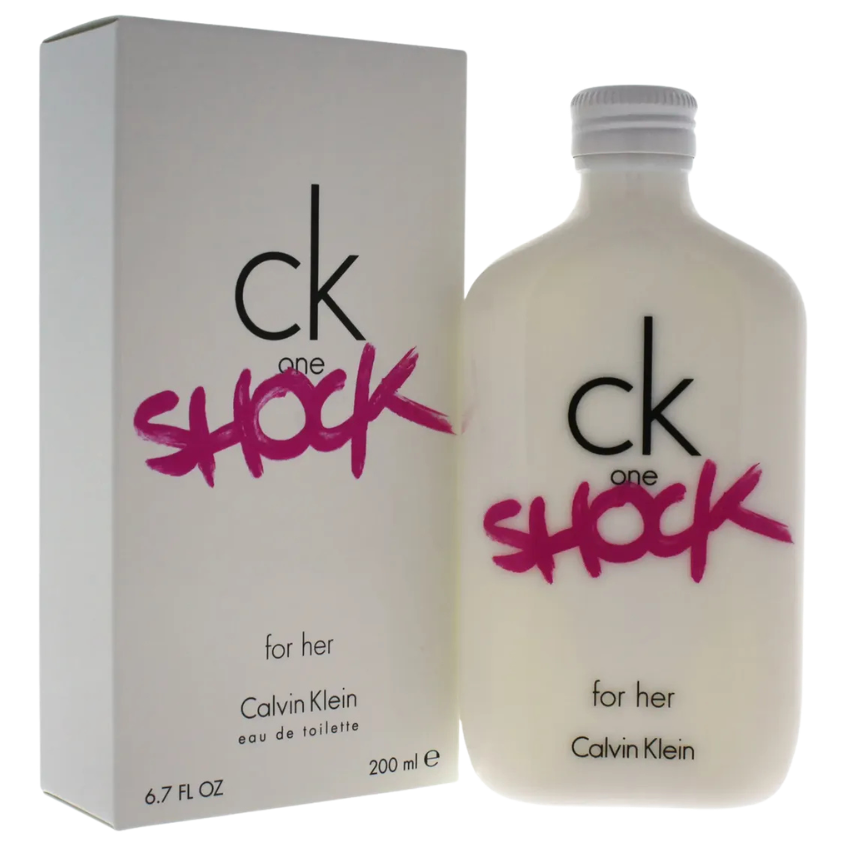 CALVIN KLEIN CK ONE SHOCK EAU DE TOILETTE X 200 ML DAMA