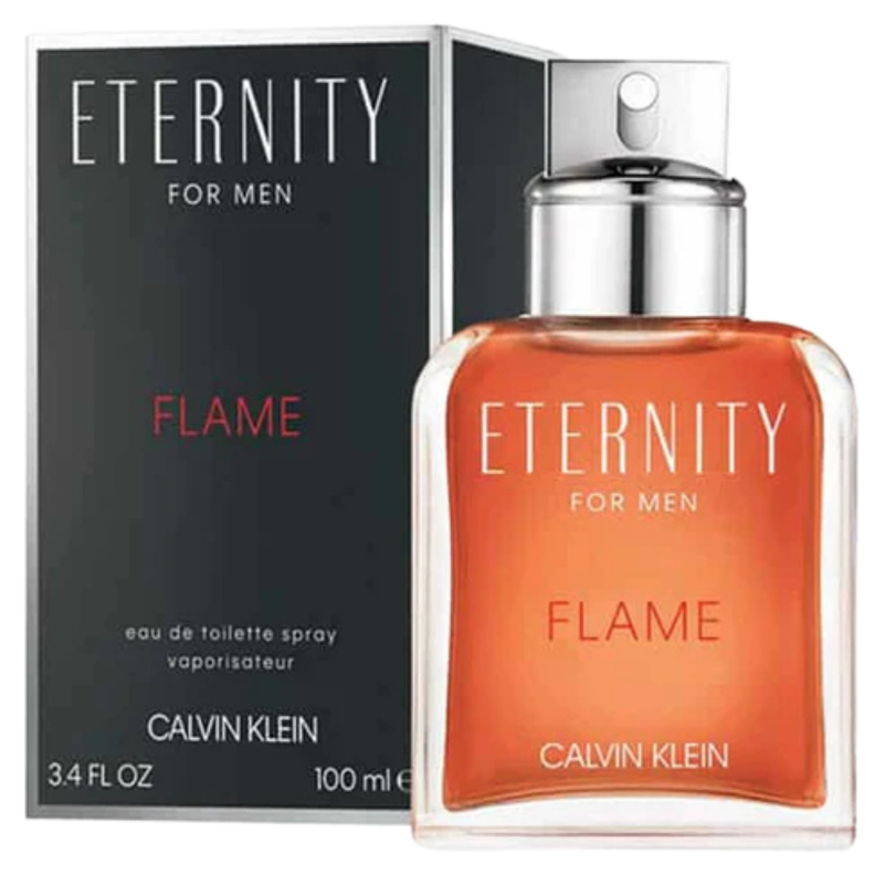 CALVIN KLEIN ETERNITY FOR MEN FLAME EAU DE TOILETTE X 100 ML