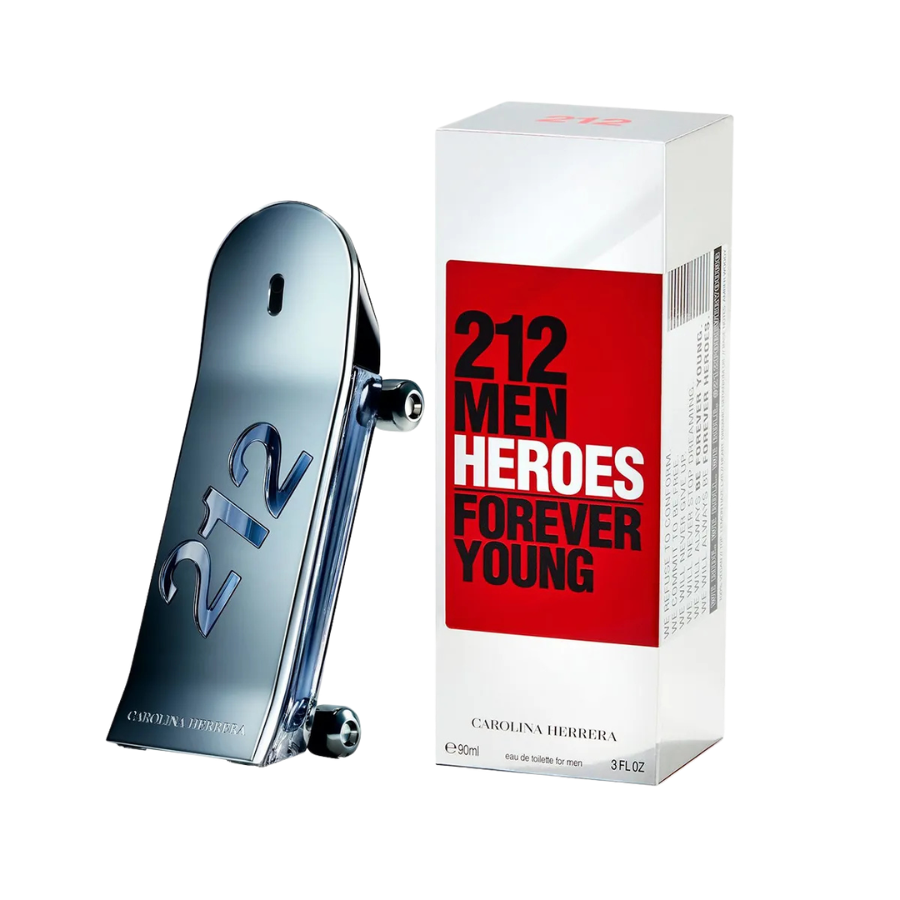 CAROLINA HERRERA 212 MEN HEROES EAU DE TOILETTE X 90 ML