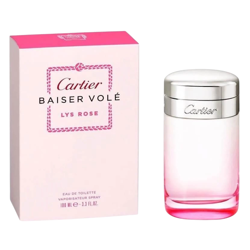 CARTIER BAISER VOLE LYS ROSE EAU DE TOILETTE 100 ML DAMA