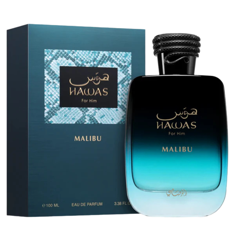 RASASI HAWAS FOR HIM MALIBU EAU PARFUM X 100 ML