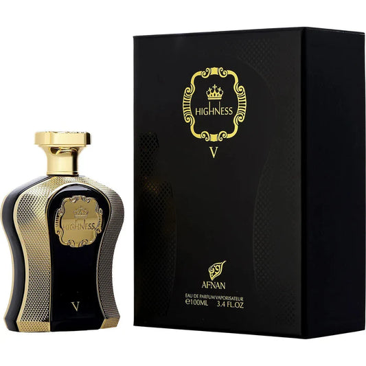 AFNAN HIGHNESS V NEGRO EAU PERFUME X 100 ML