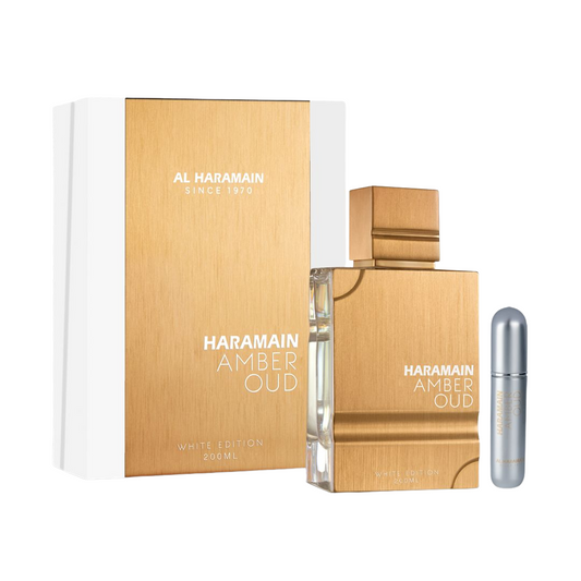 AL HARAMAIN OUD ÁMBAR EDICIÓN BLANCA X 200 ML