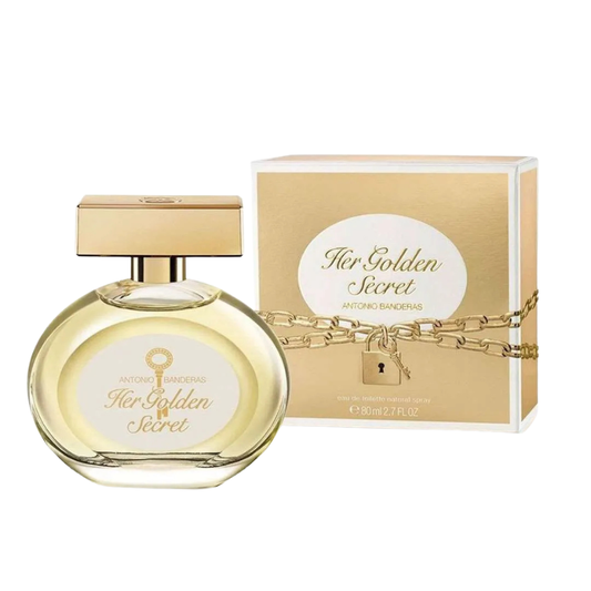 ANTONIO BANDERAS HER GOLDEN SECRET EDT X 80 ML DAMA