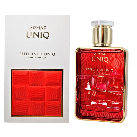 EFECTOS DE UNIQ EAU PARFUM DE ARMAF UNIQ X 100 ML