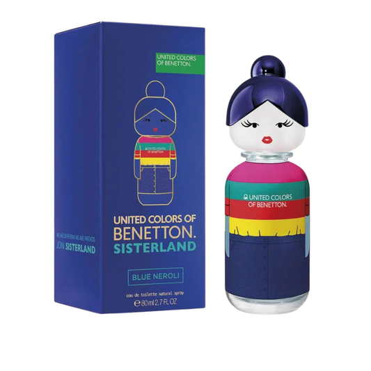 BENETTON SISTERLAND BLUE NEROLI EDT X 80 ML DAMA