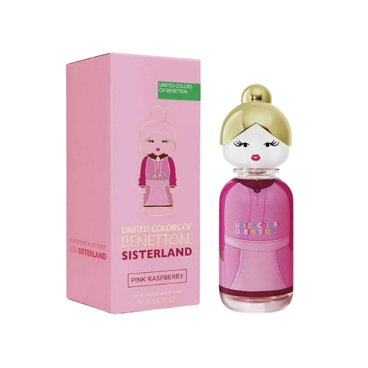 BENETTON SISTERLAND PINK RASPBERRY EDT X 80 ML DAMA