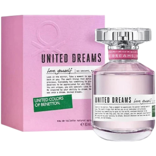 BENETTON UNITED DREAMS LOVE YOURSELF EDT X 80 ML DAMA