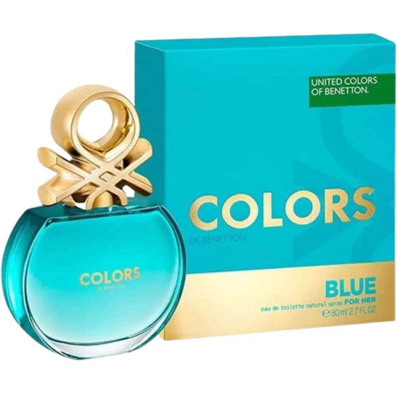 BENETTON COLORS BLUE EDT FOR HER X 80 ML