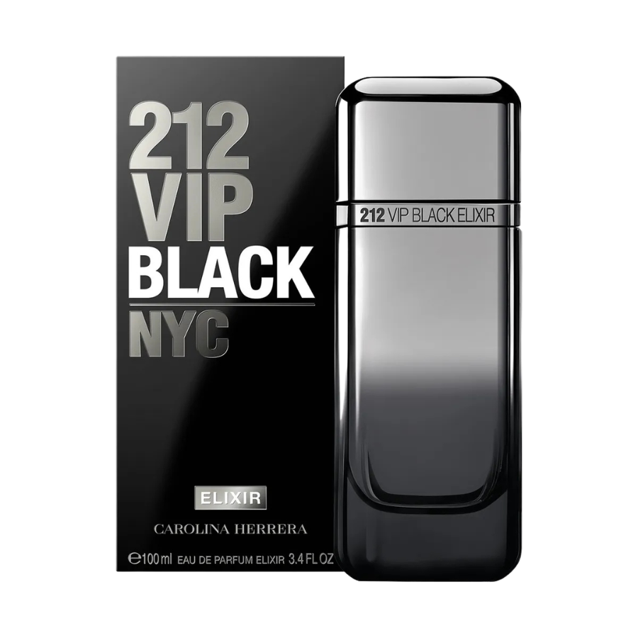 CAROLINA HERRERA 212 VIP BLACK ELIXIR EAU DE PARFUM ELIXIR X 100 ML HOMBRE