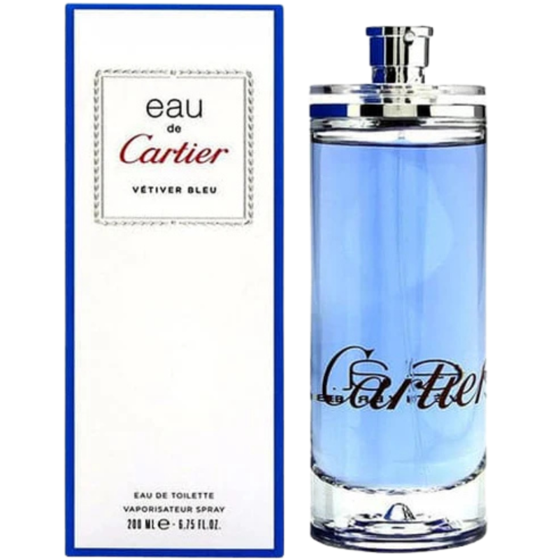 CARTIER EAU VETIVER BLEU EAU DE TOILETTE UNISEX 200 ML
