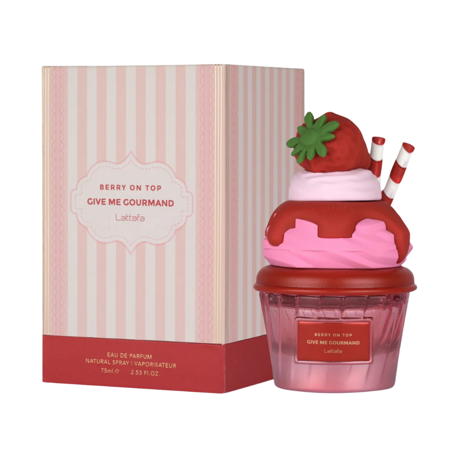 LATTAFA GIVE ME GOURMAND BERRY ON TOP EAU PARFUM X 75 ML