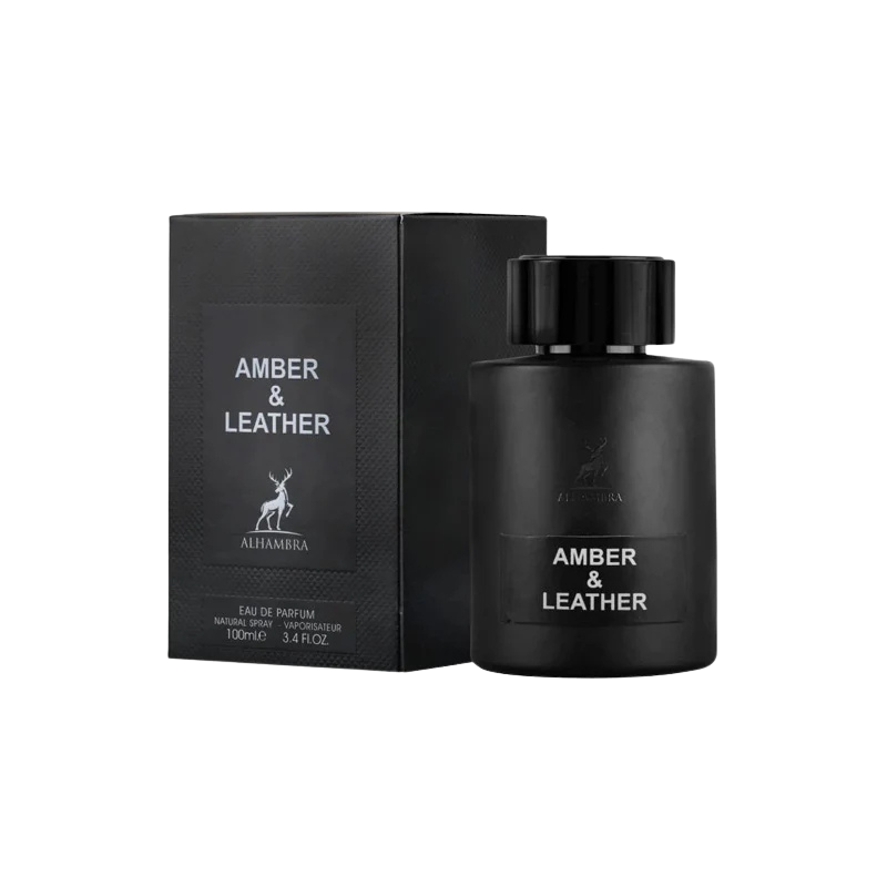MAISON ALHAMBRA AMBER & LEATHER EAU PARFUM X 100 ML