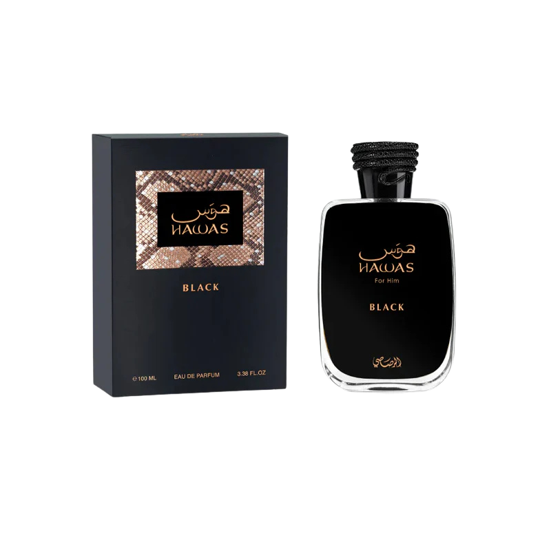 RASASI HAWAS FOR HIM BLACK EAU PARFUM X 100 ML