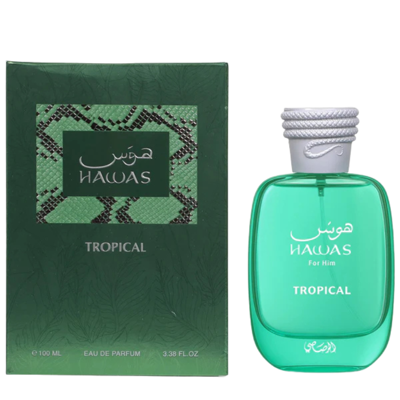 RASASI HAWAS FOR HIM TROPICAL EAU PARFUM X 100 ML